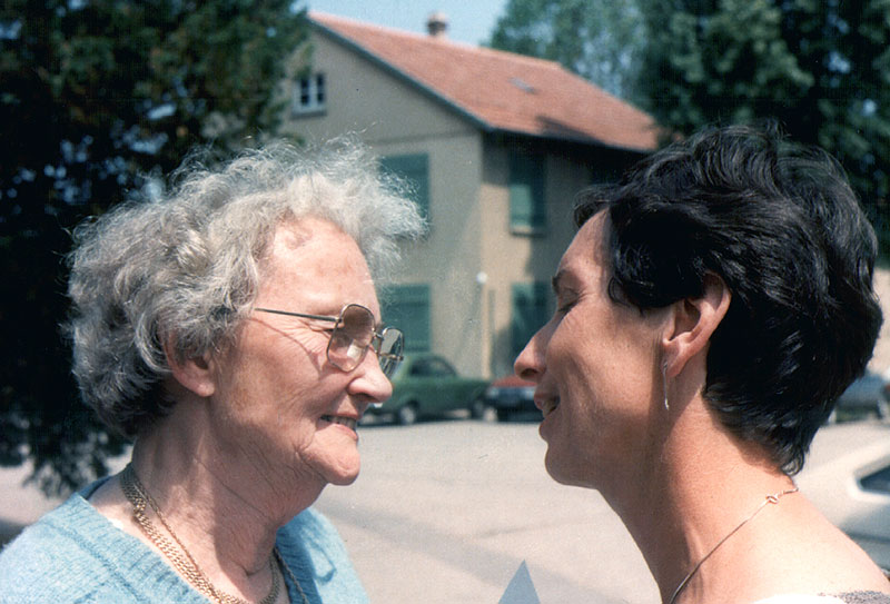 Gerda Alexander à Strasbourg en 1984